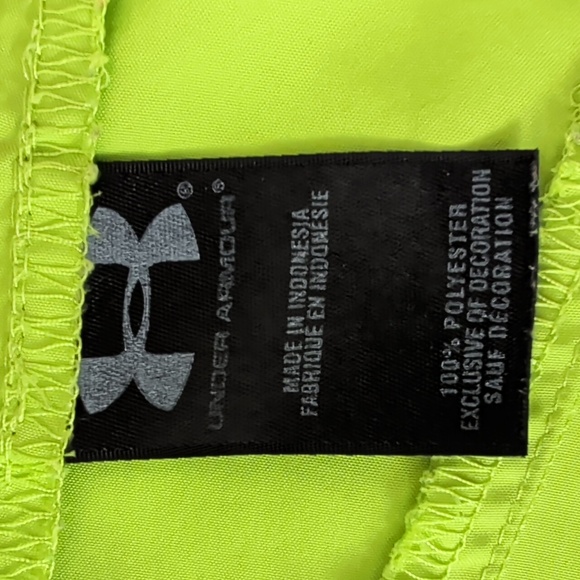 Under Armour Loose Zip Up Lightweight Windbreaker Jacket YMD Youth Medium - Picture 3 of 16